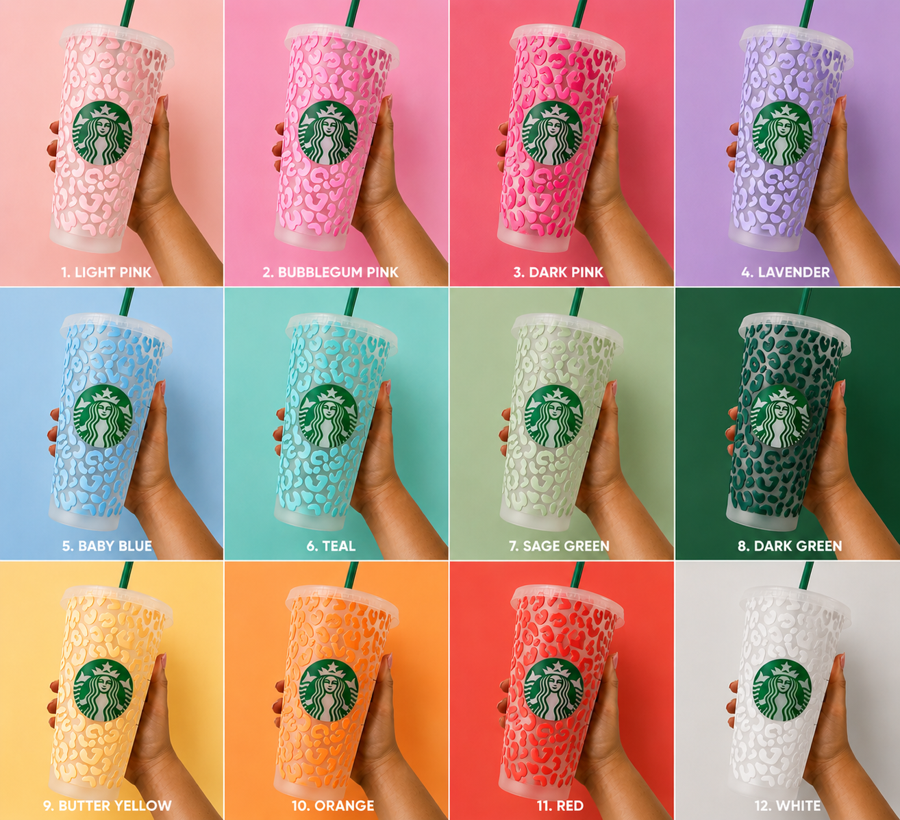 Cheetah Starbucks Tumbler