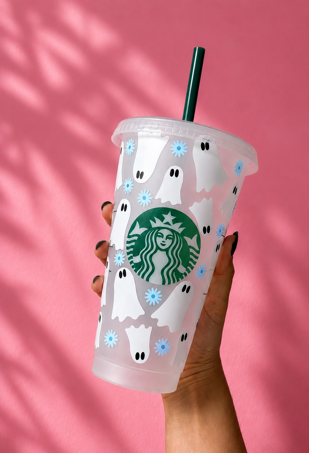 Daisy Ghost Starbucks Tumbler