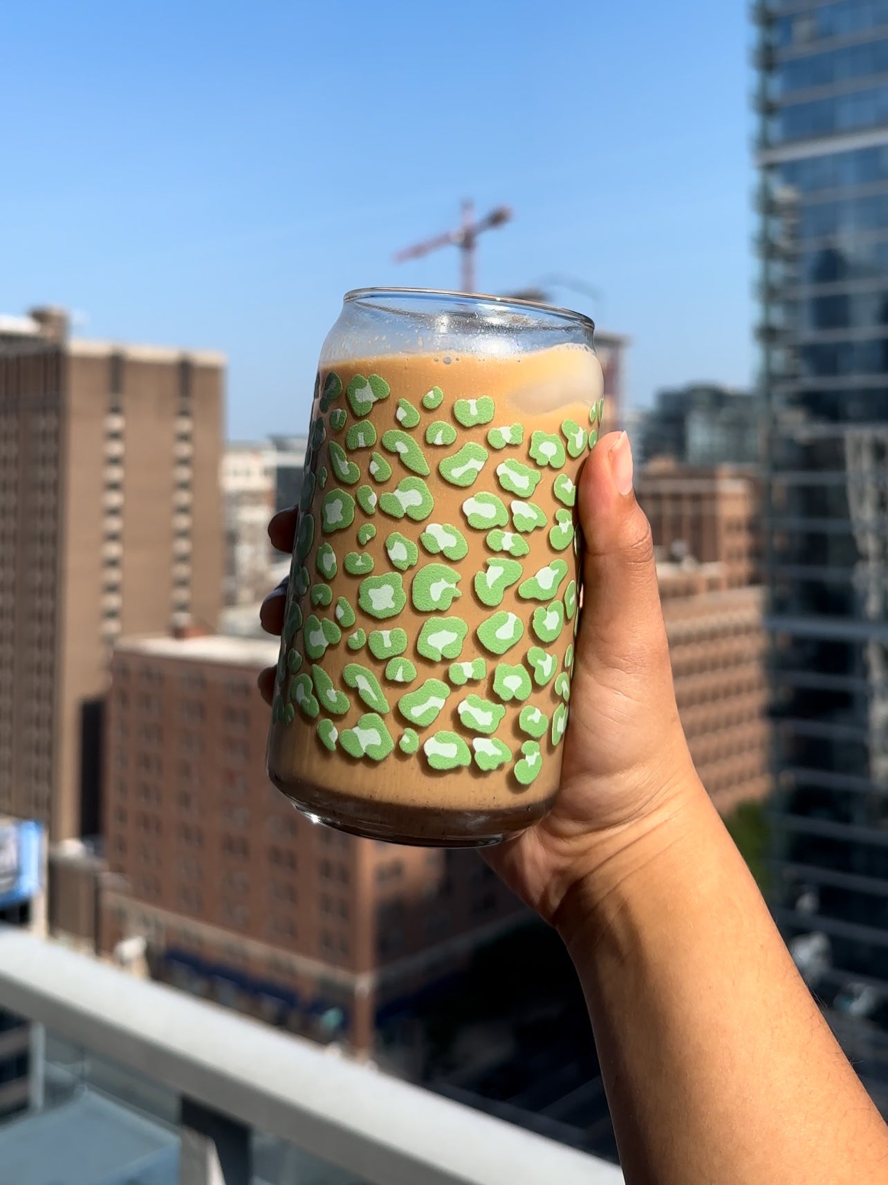 Cheetah Cold Glass