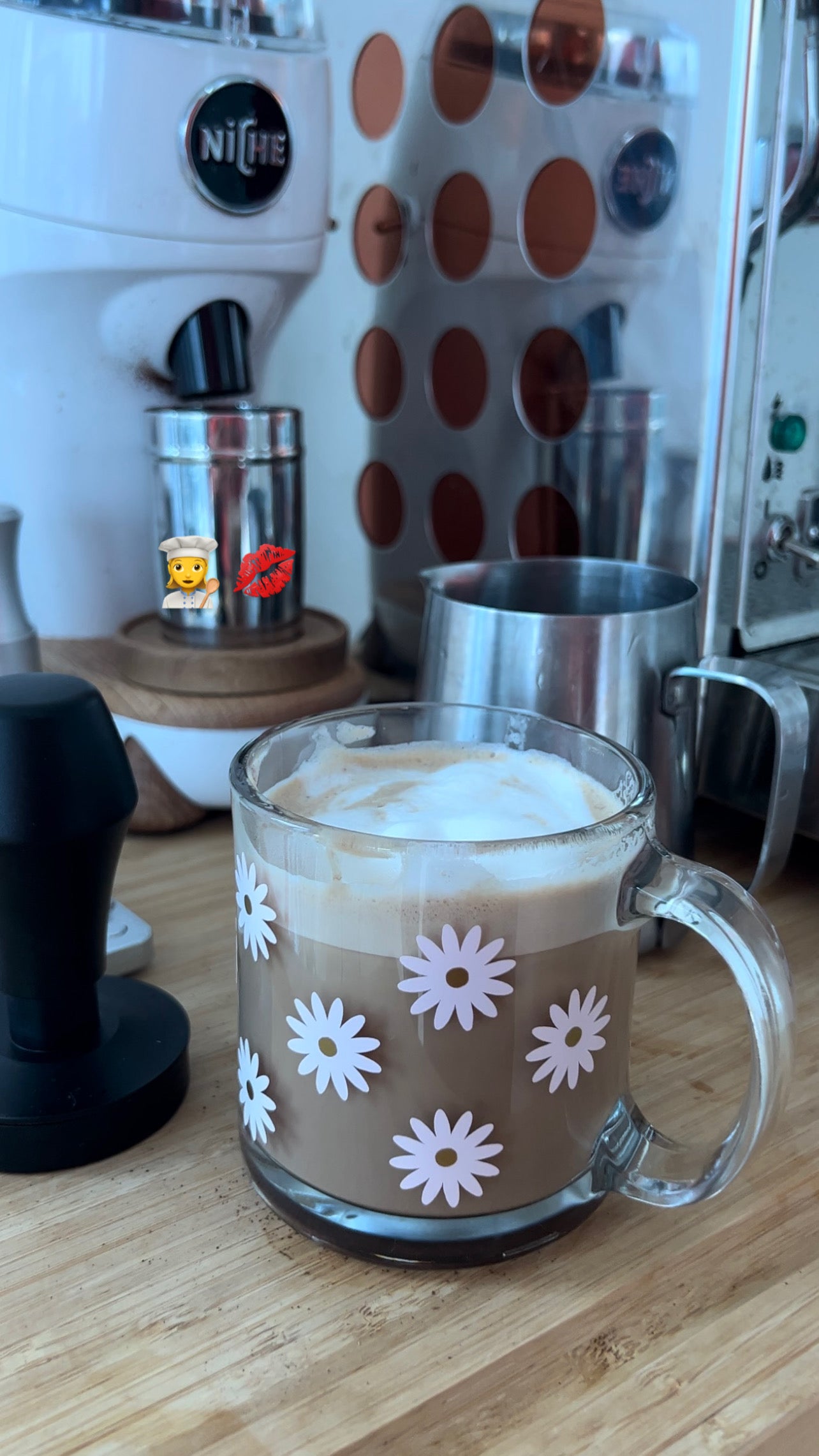 Daisy Glass Mug