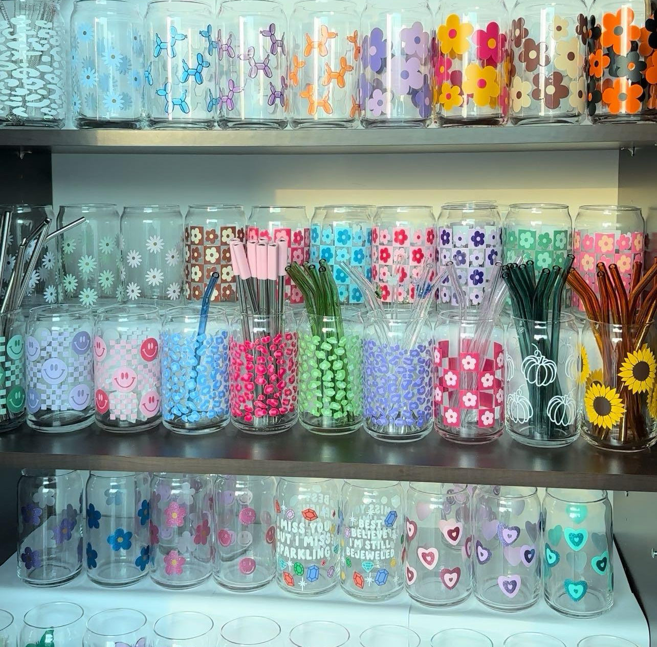 Mystery Tote Bag and 16 oz Glass Bundle