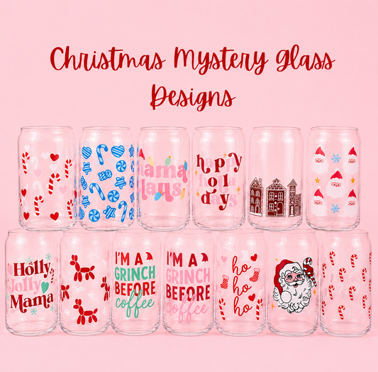 Mystery Holiday Glass