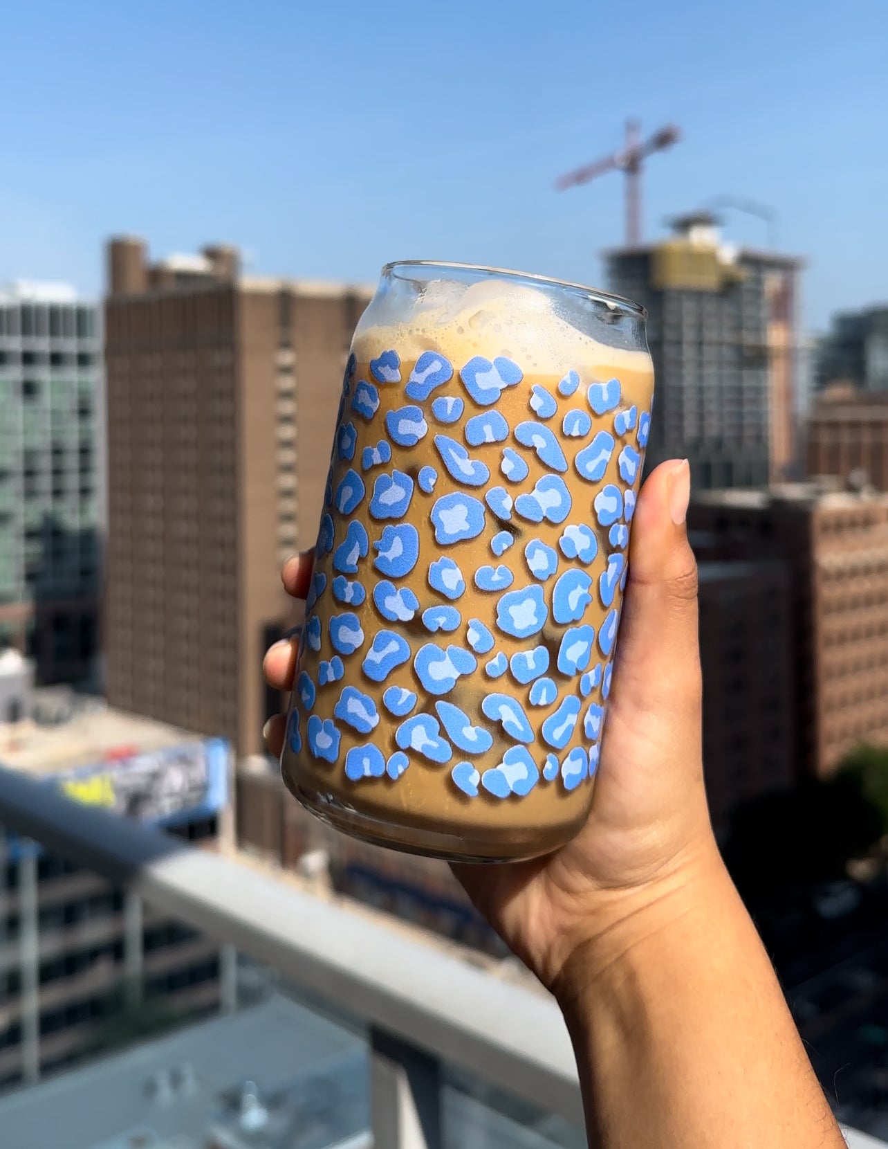 Cheetah Cold Glass