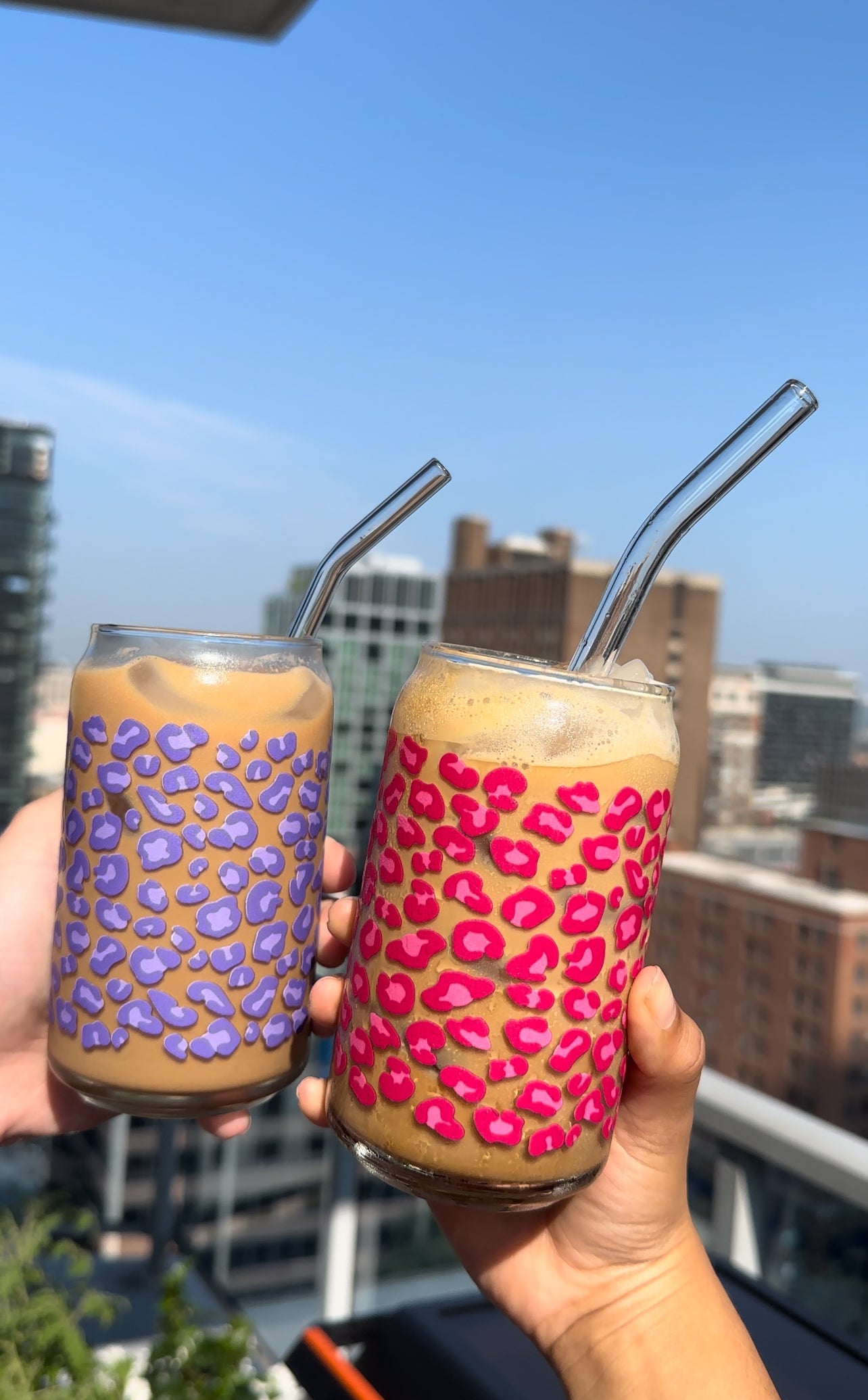 Cheetah Cold Glass