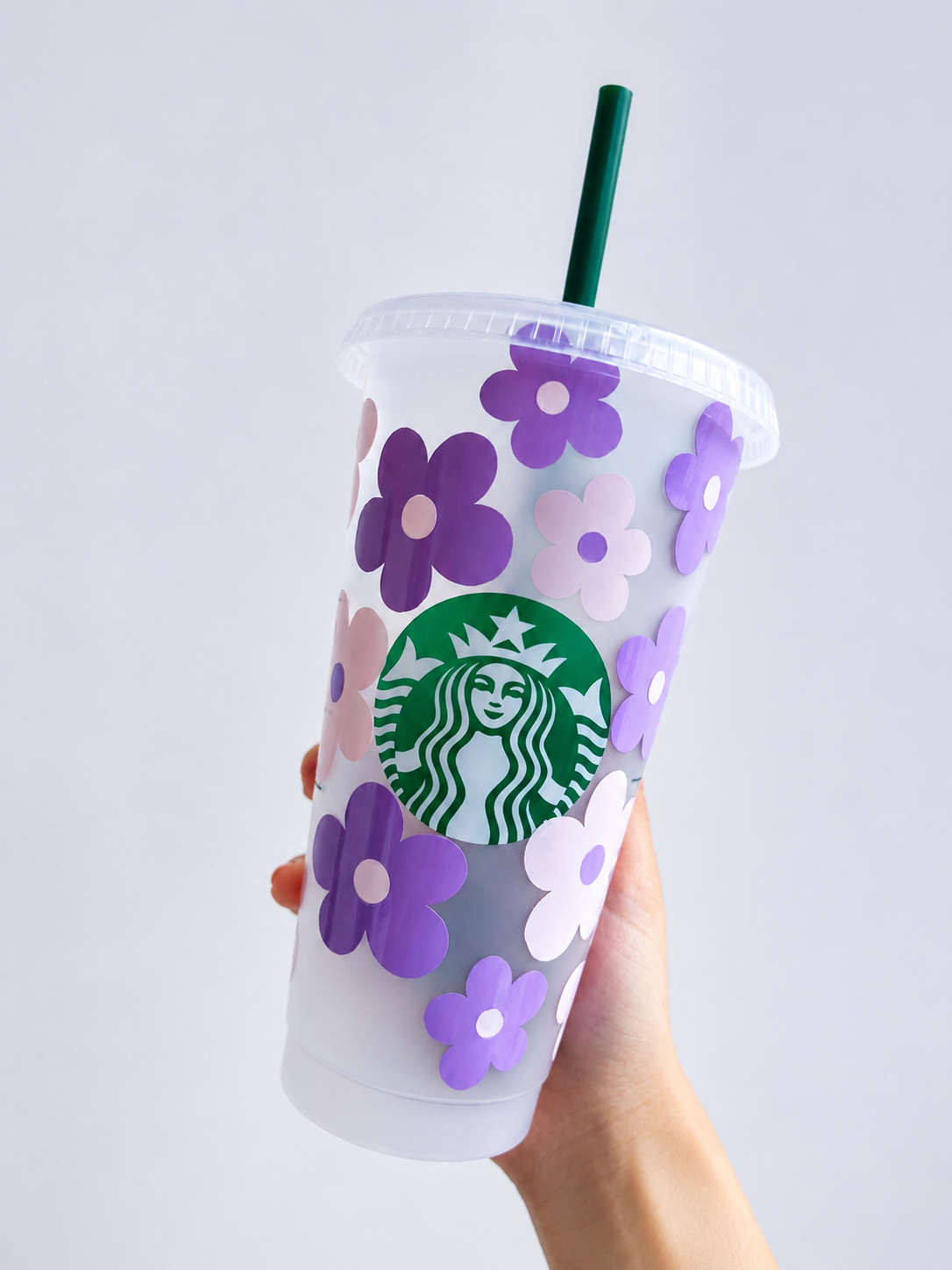 Flowers Starbucks Tumbler