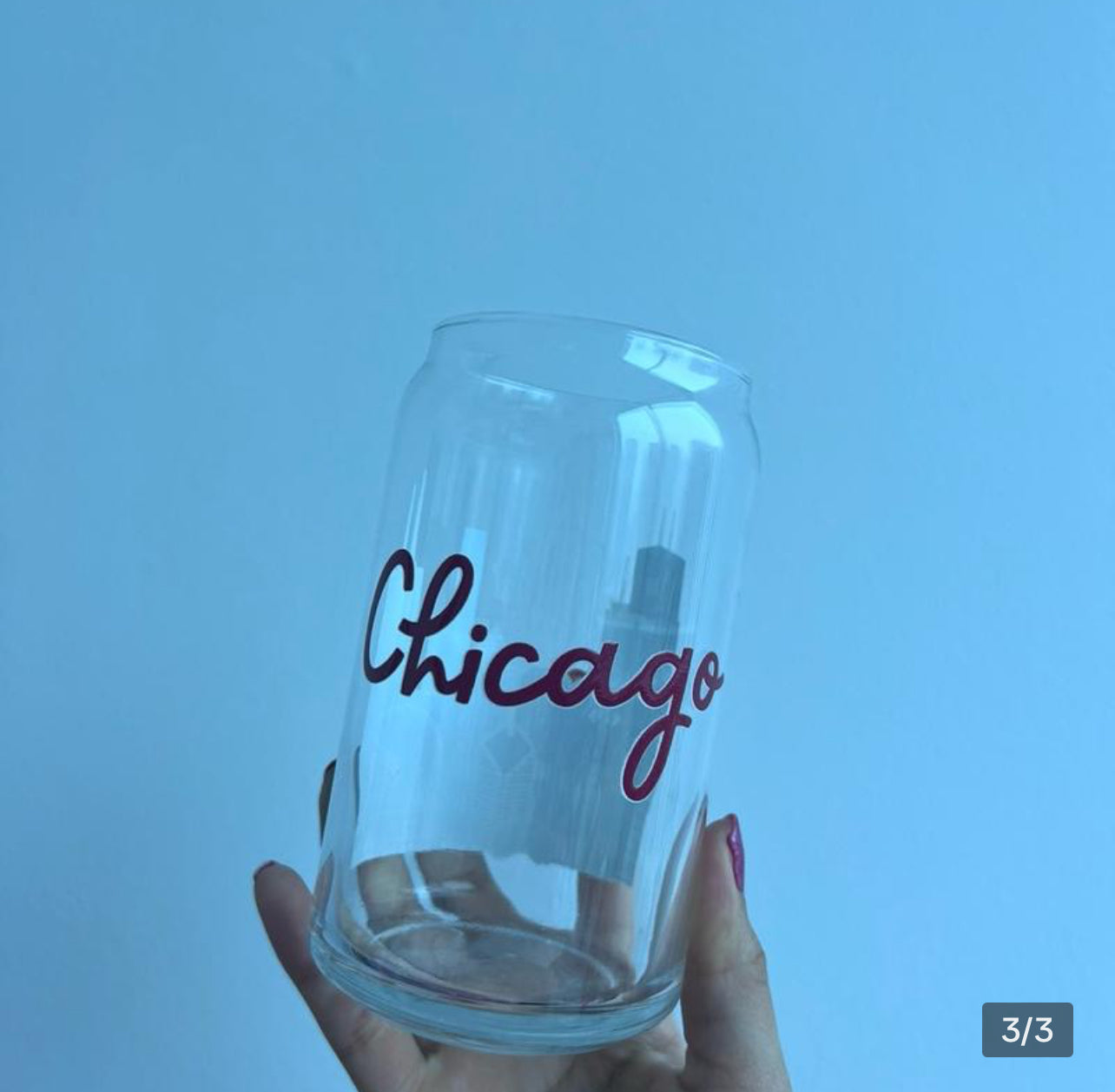 Chicago Coffee Glass