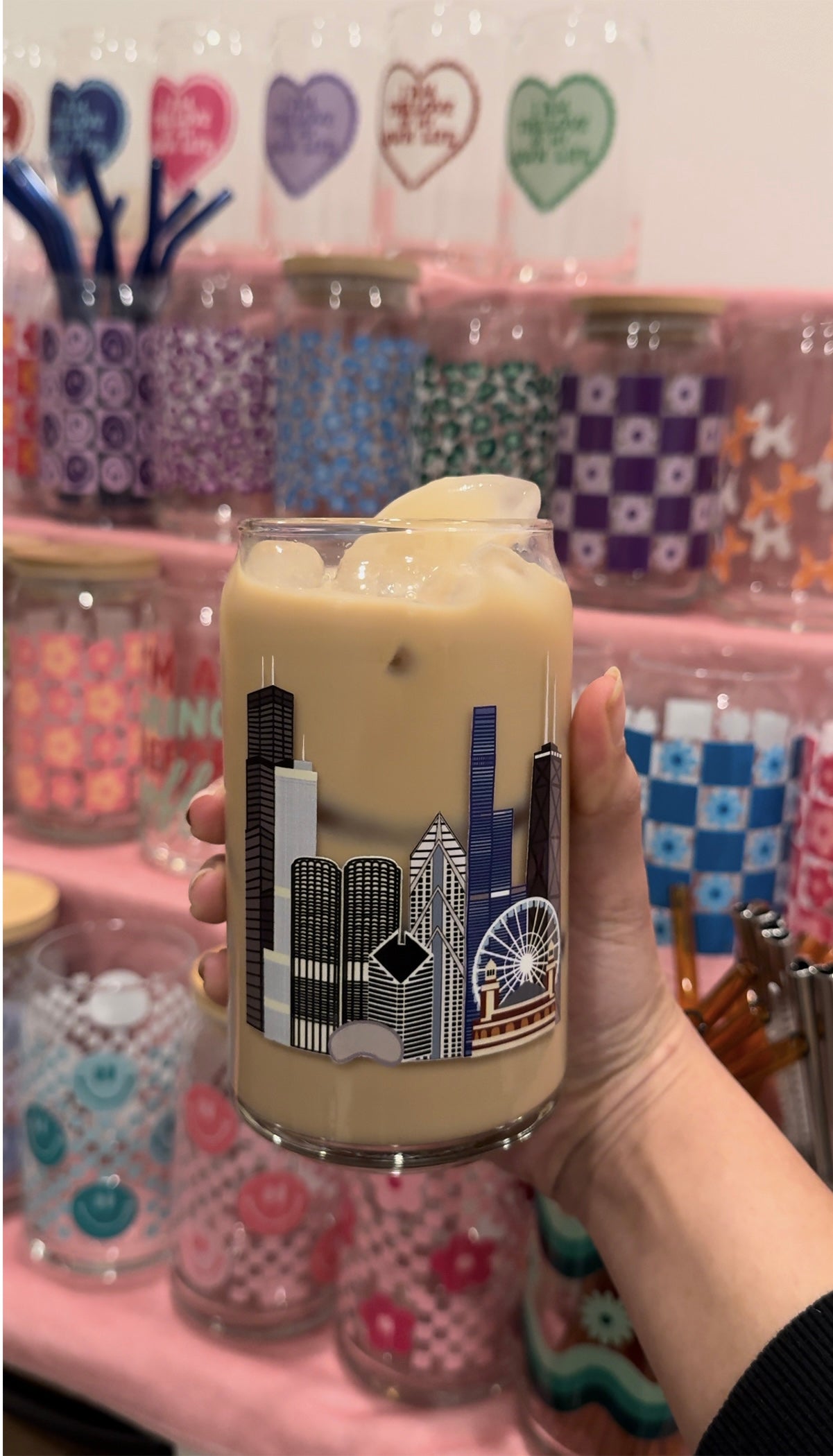 Chicago Coffee Glass