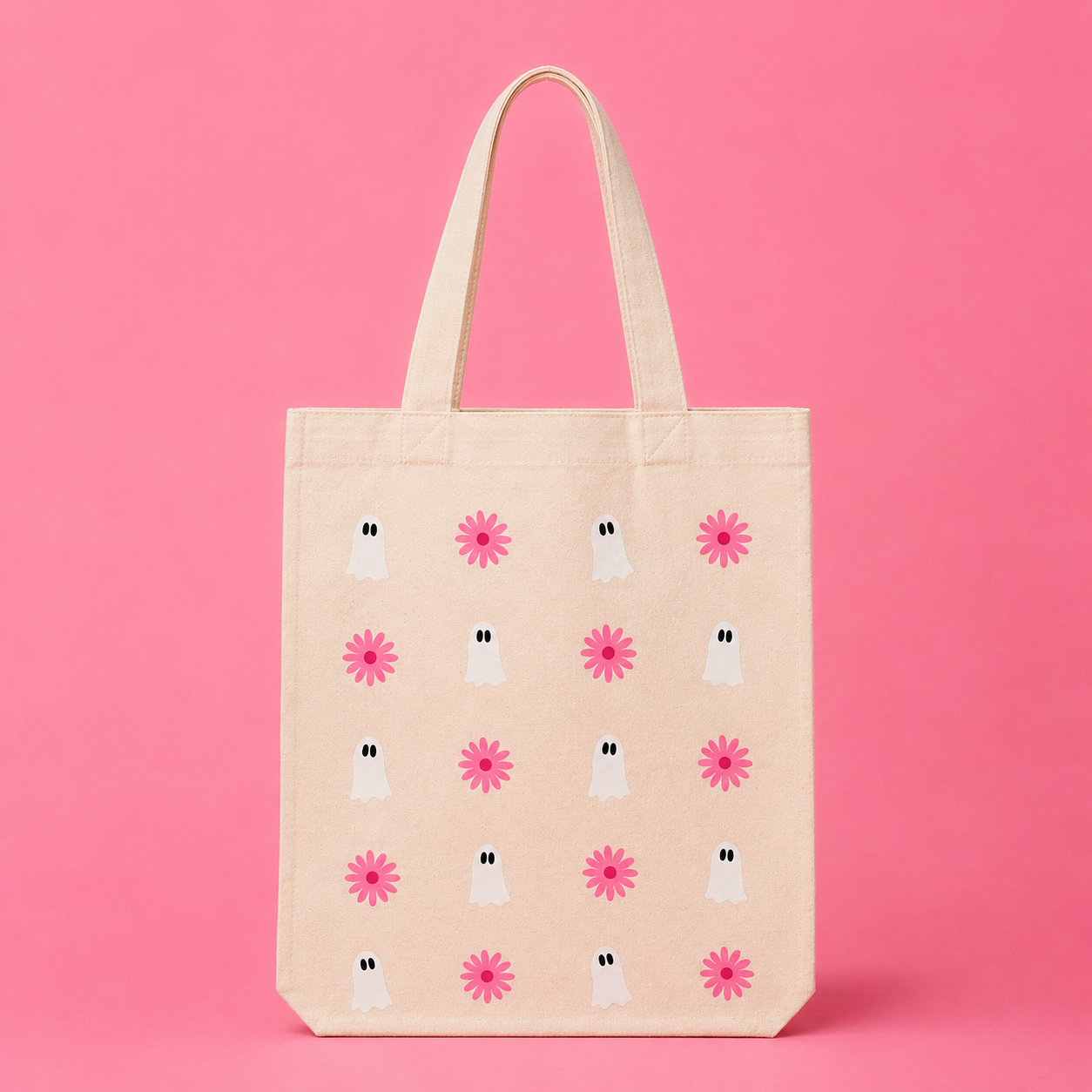 Ghost Daisy Tote