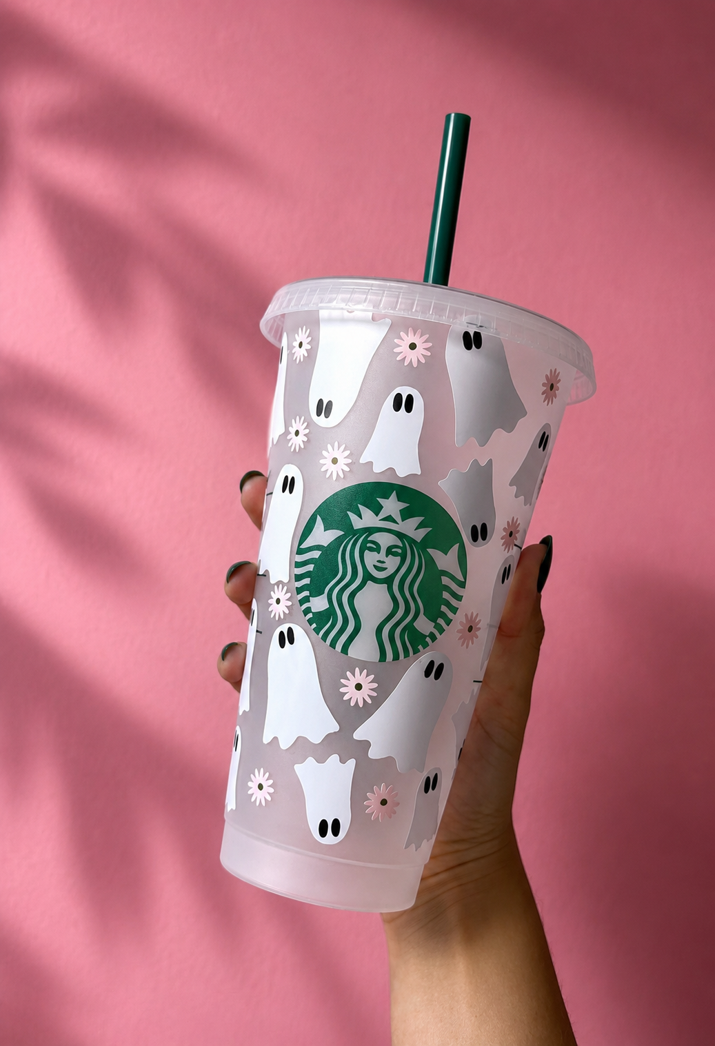 Daisy Ghost Starbucks Tumbler