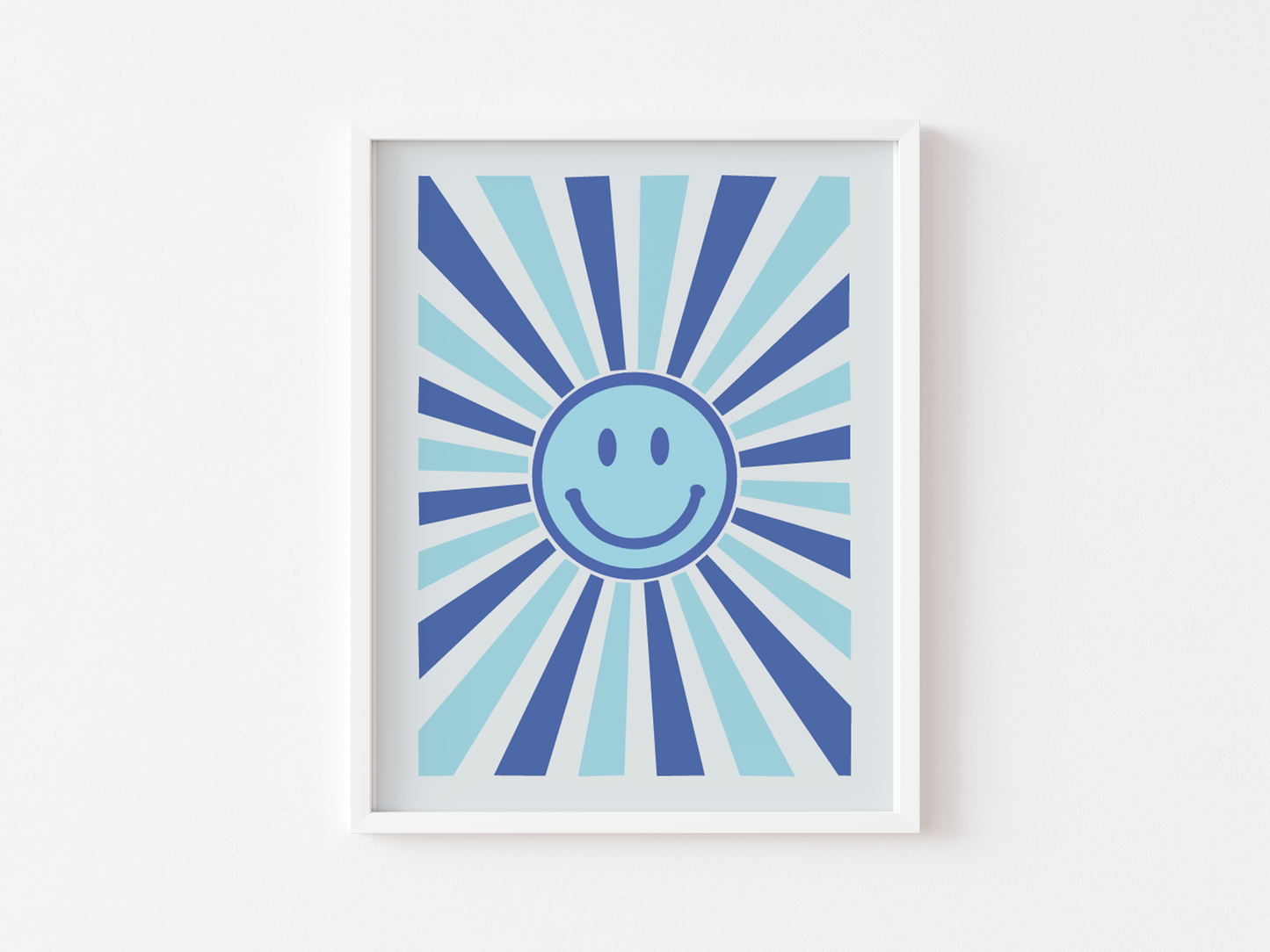 Smiley Face Art Print
