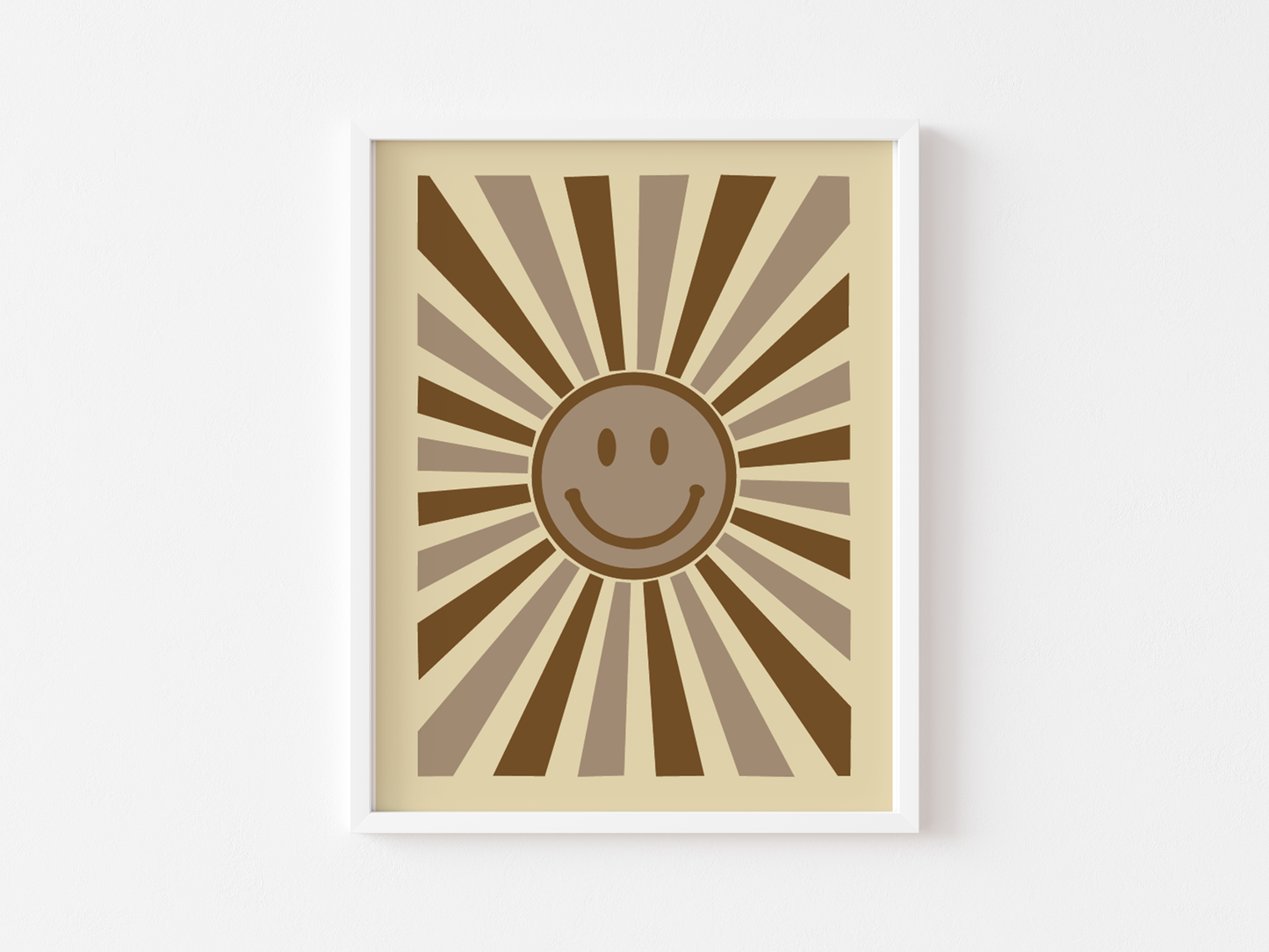 Smiley Face Art Print