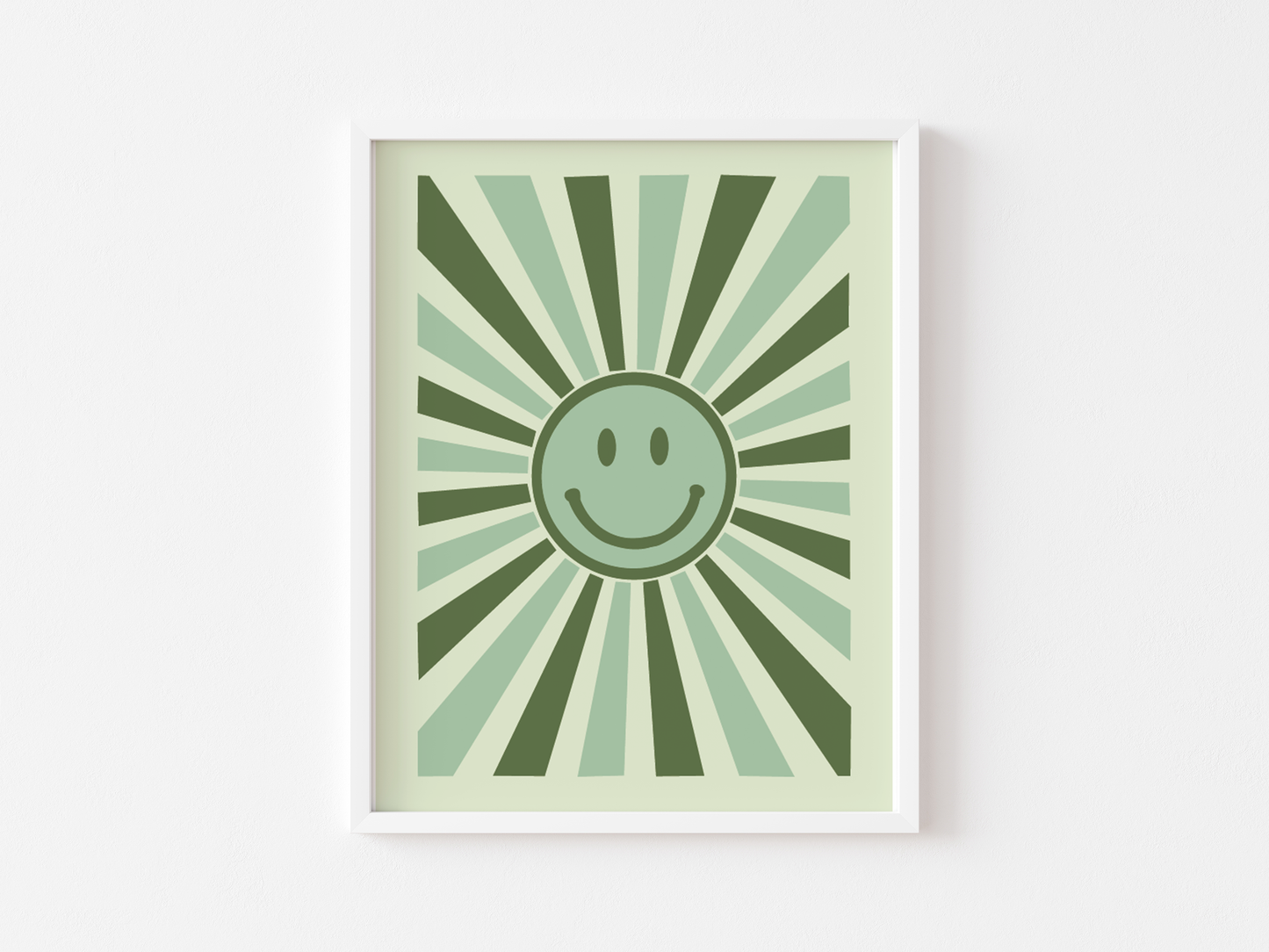 Smiley Face Art Print