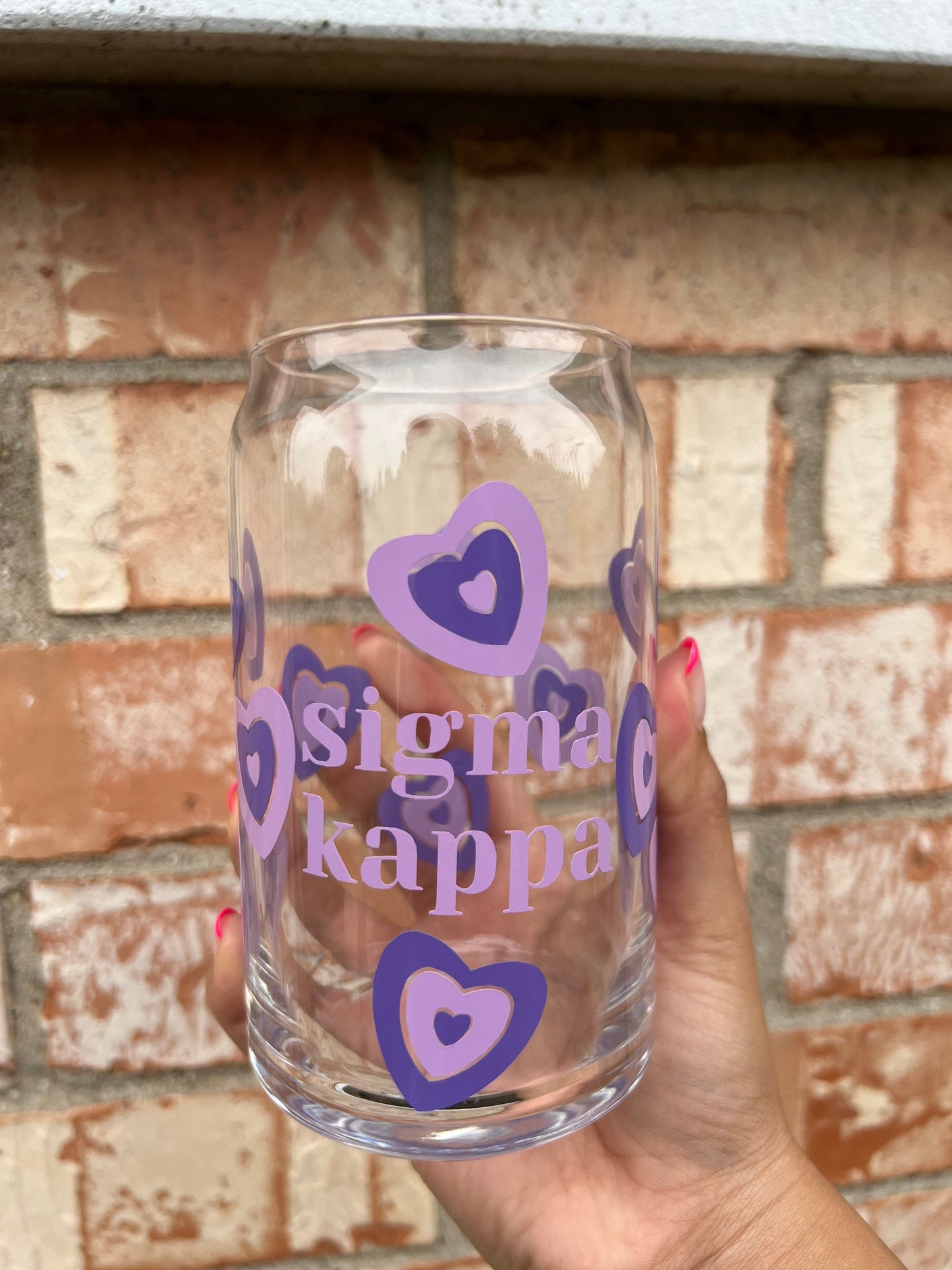 Sigma Kappa Iced Coffee Cup