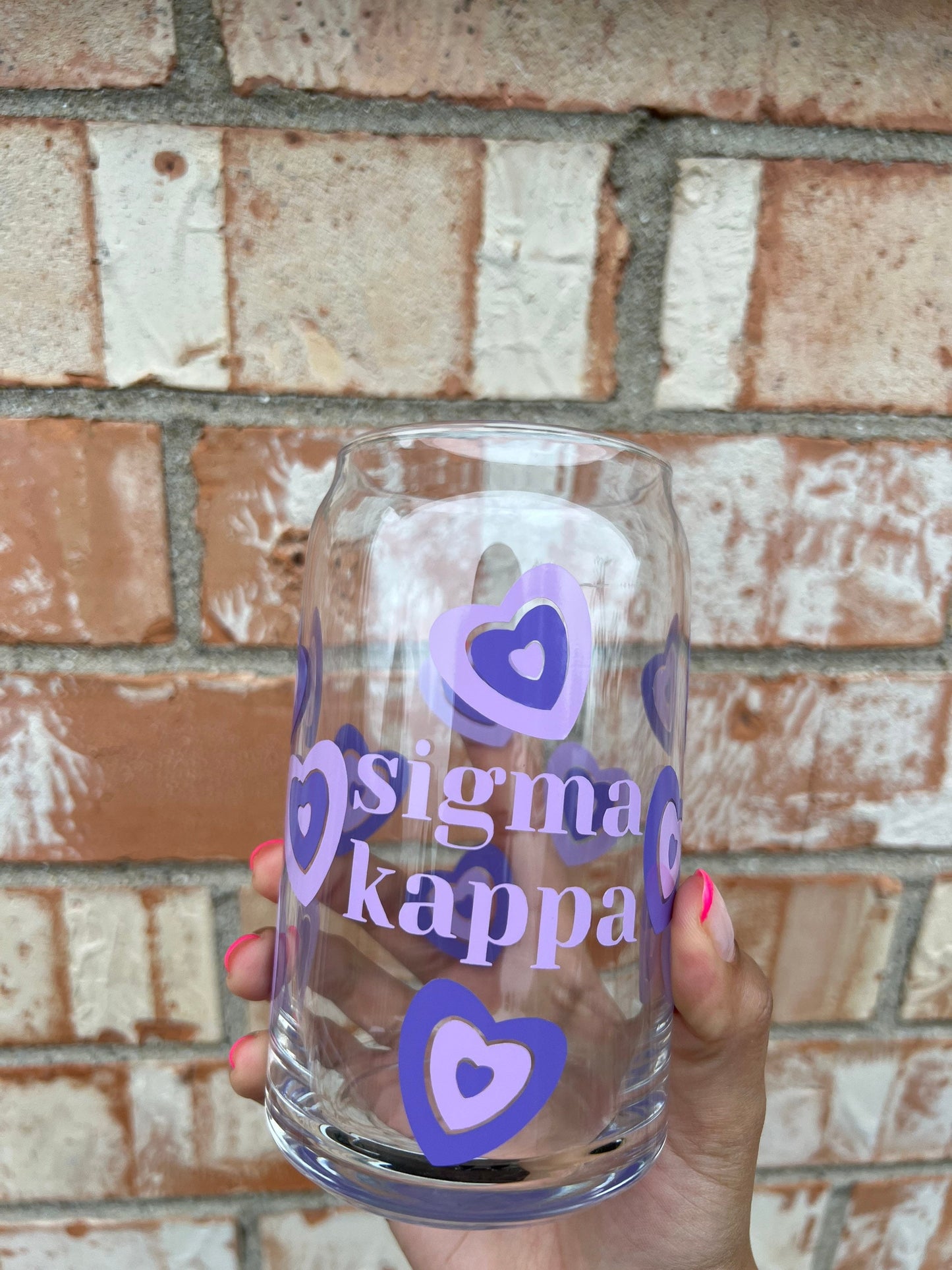 Sigma Kappa Iced Coffee Cup