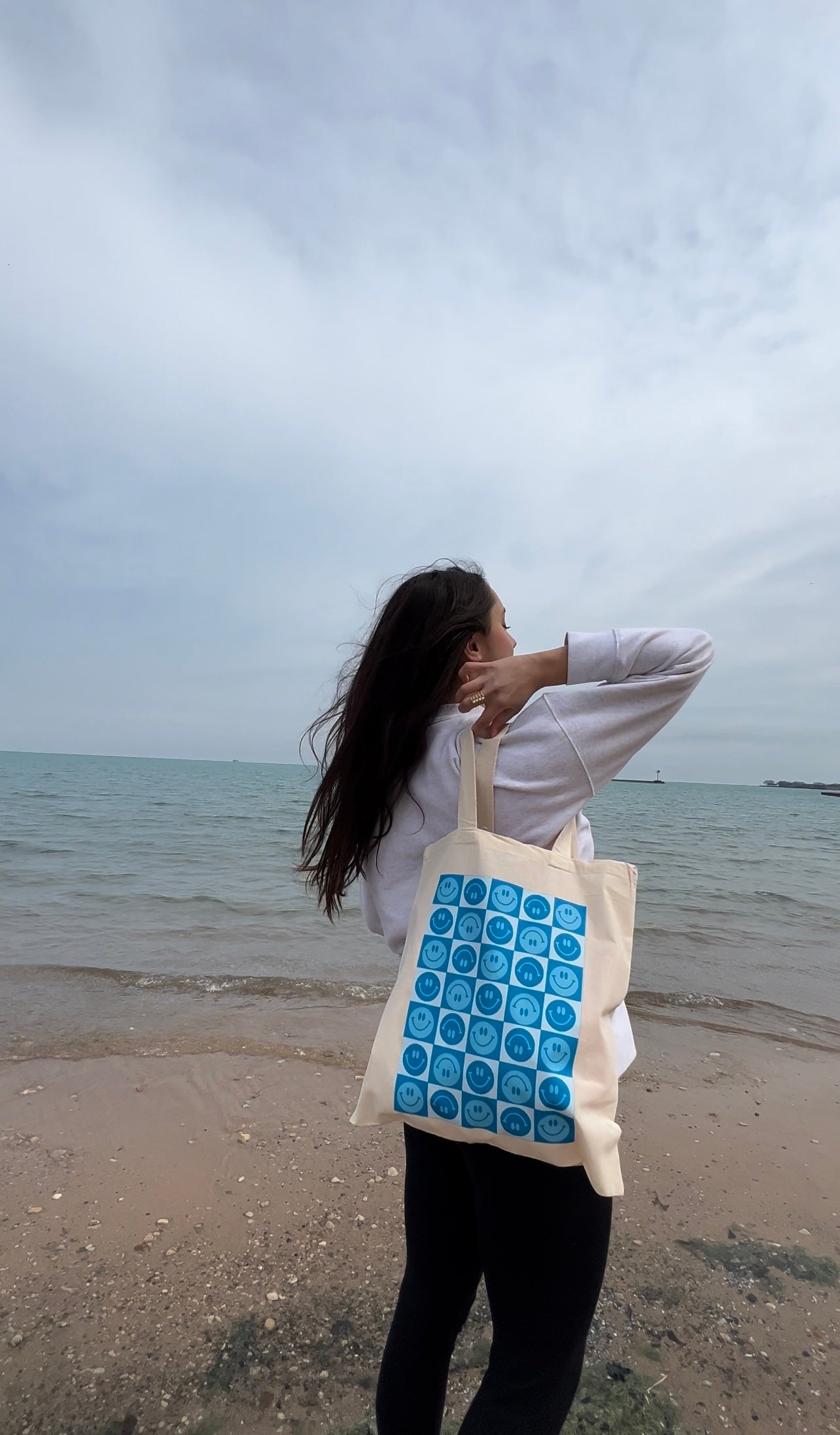 Smiley Face Tote