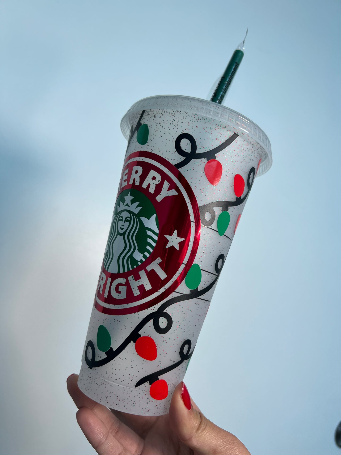 Merry & Bright Starbucks Tumbler
