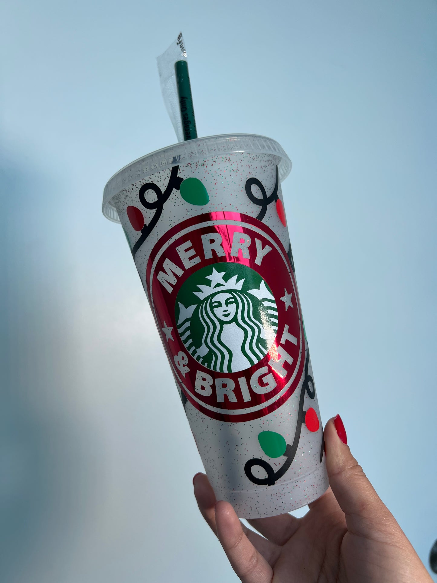 Merry & Bright Starbucks Tumbler