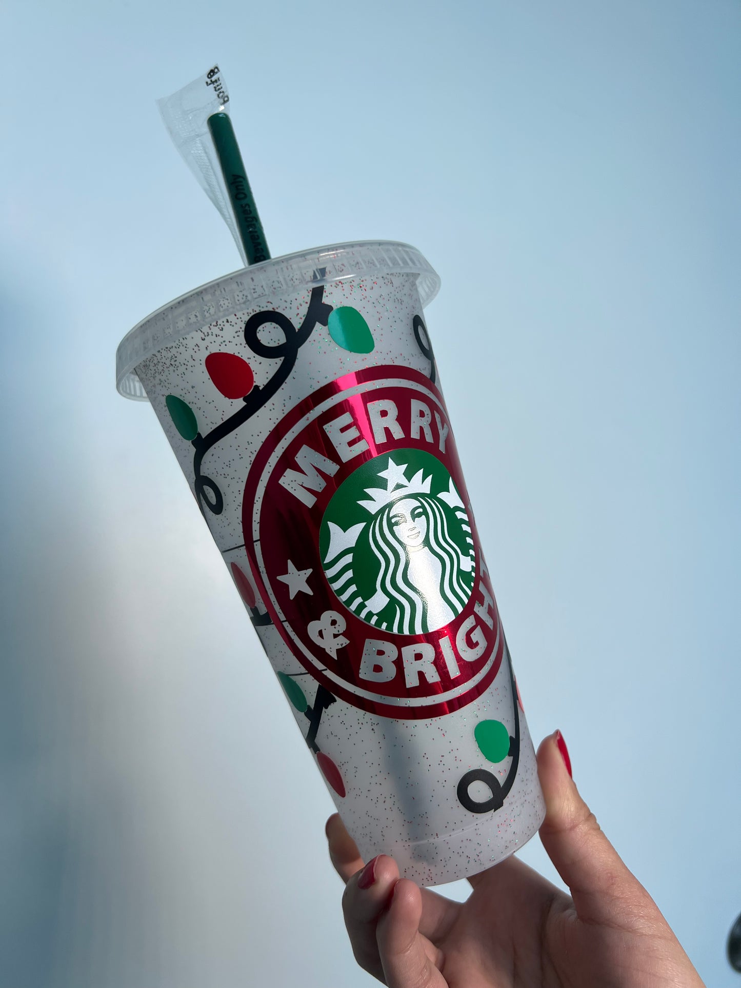 Merry & Bright Starbucks Tumbler