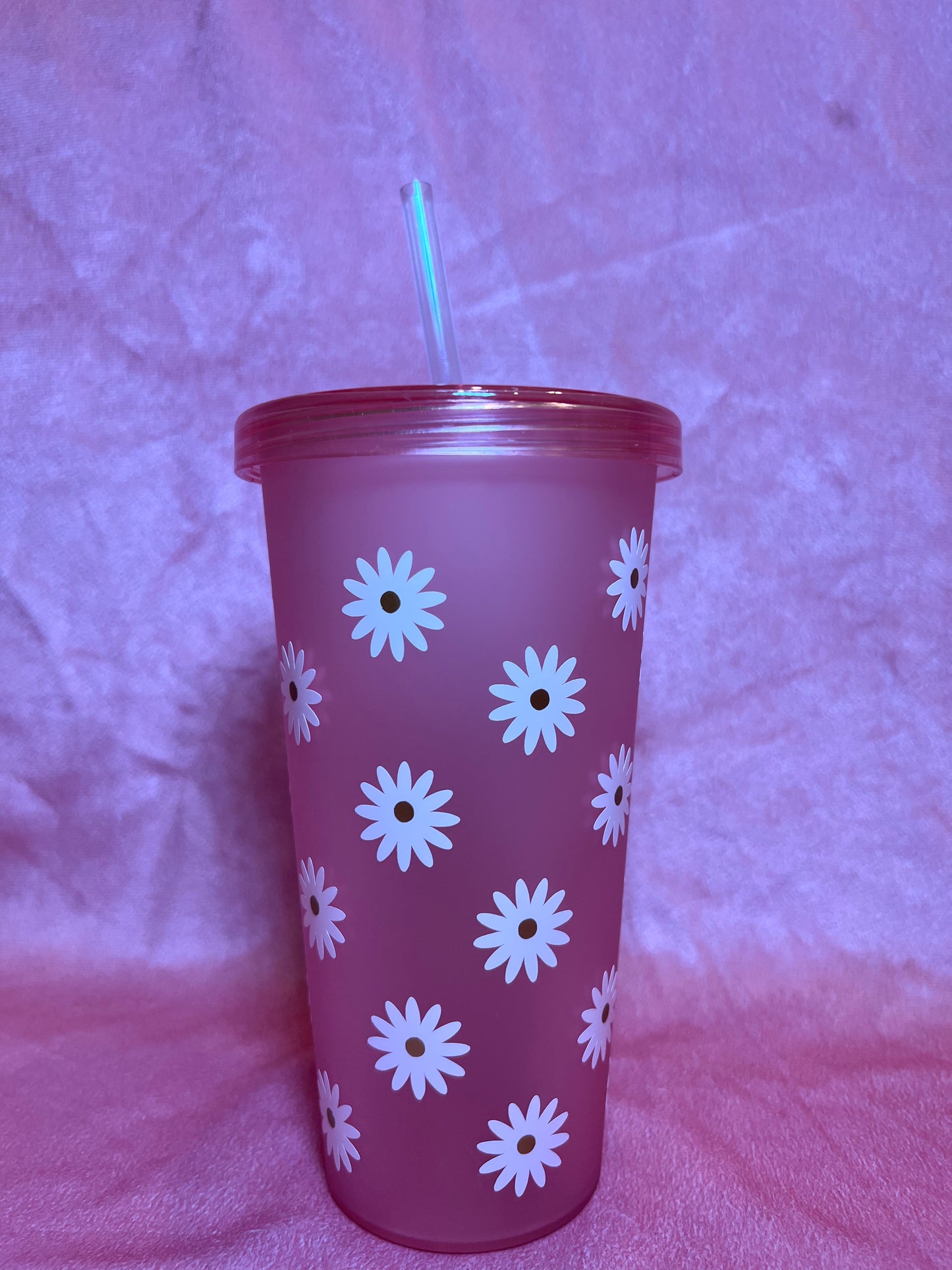 Flower Acrylic Tumbler