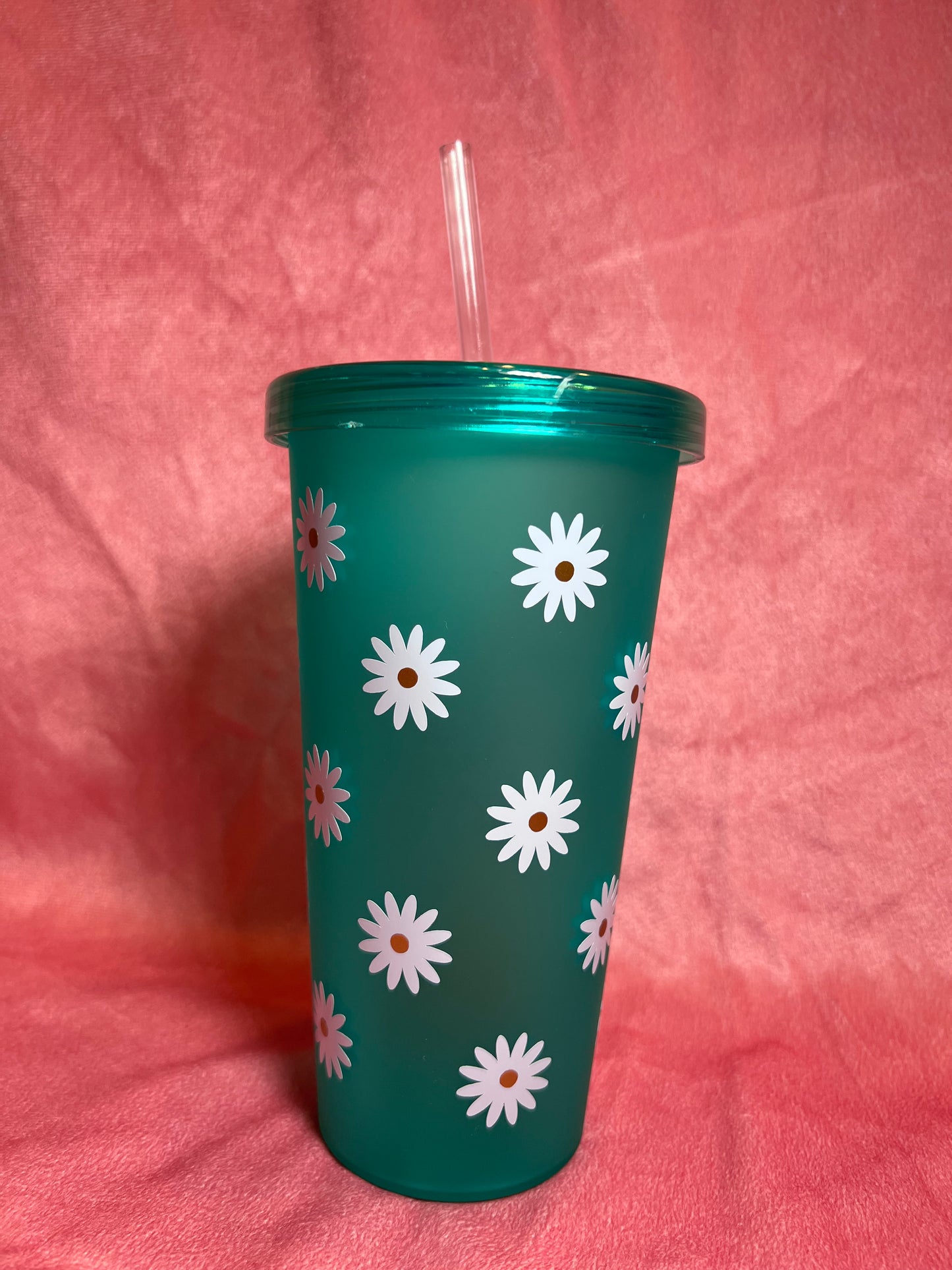 Flower Acrylic Tumbler