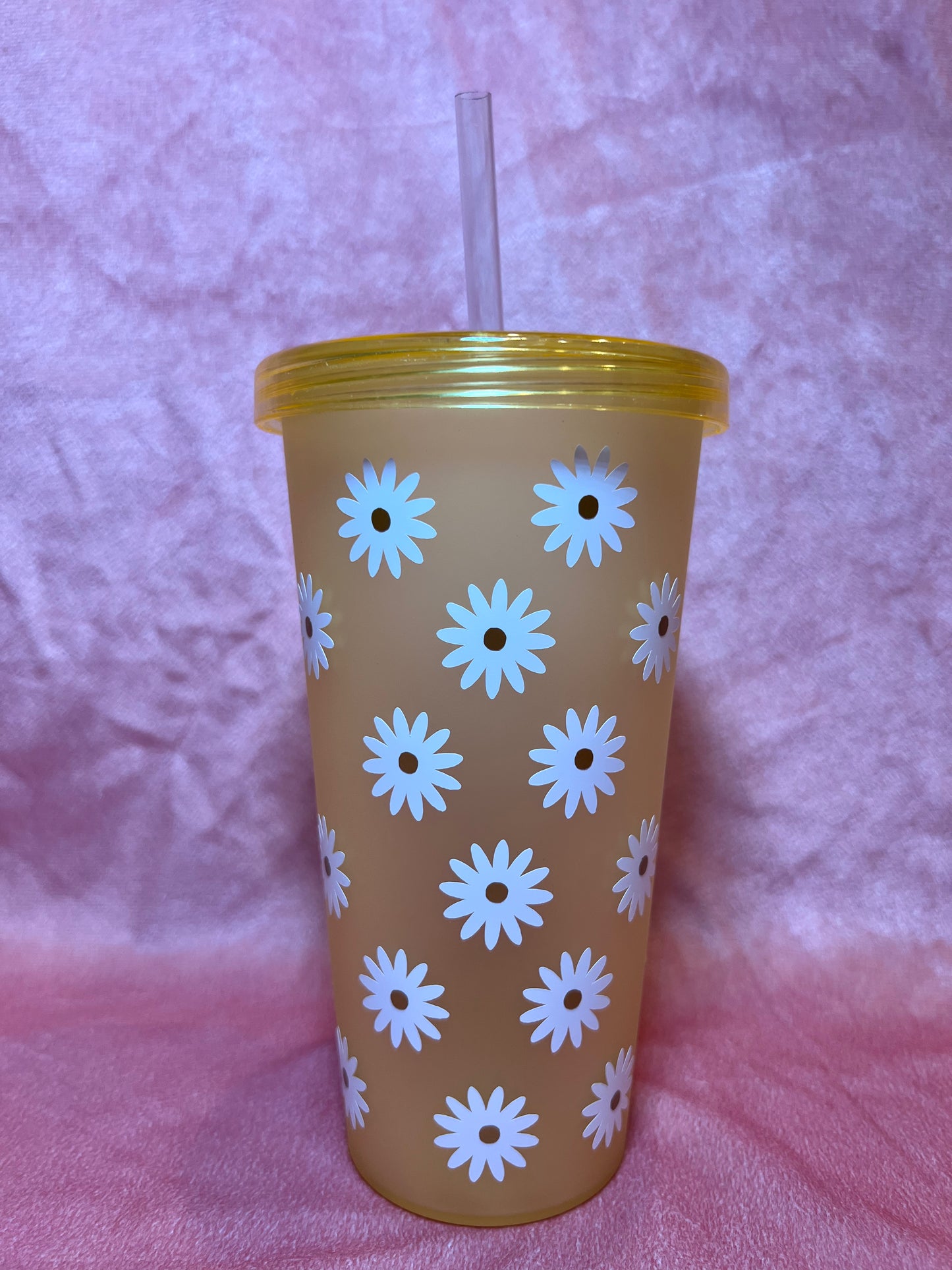 Flower Acrylic Tumbler