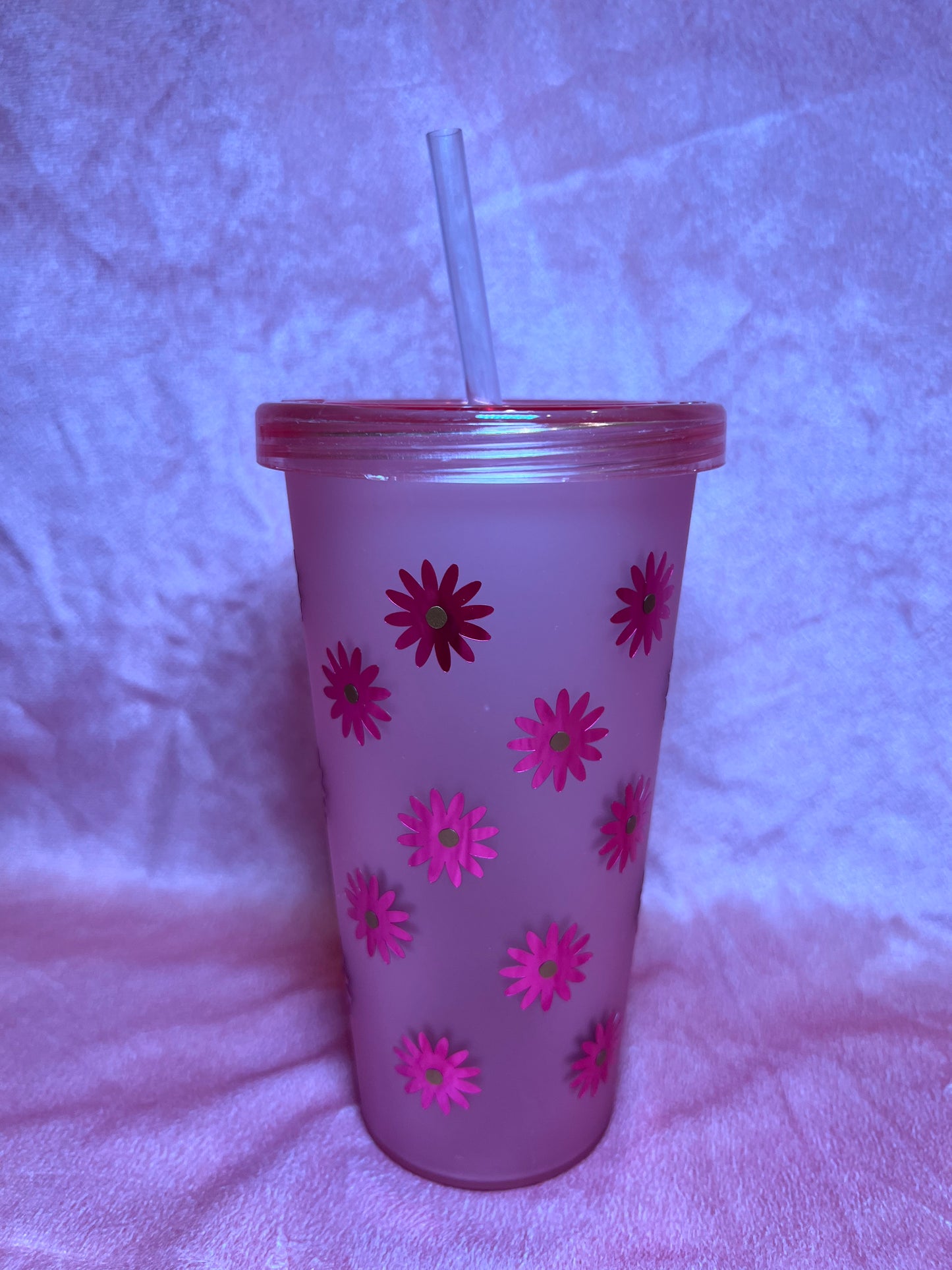 Flower Acrylic Tumbler