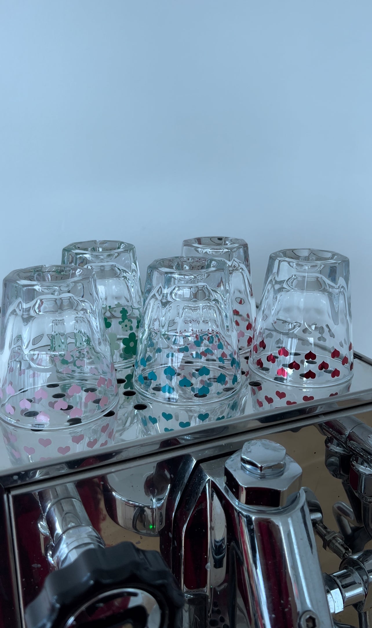 Heart Espresso Glass