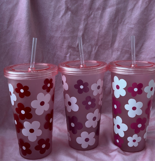Flower Pink Tumblers