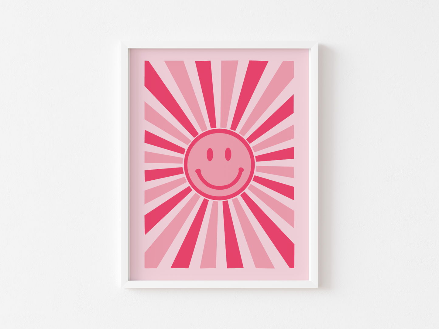 Smiley Face Art Print
