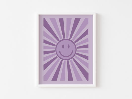 Smiley Face Art Print